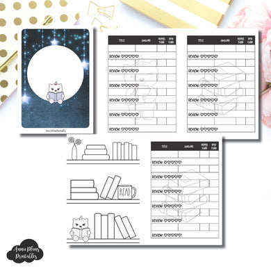 Passport TN Size | SpotDrop Collaboration Reading Book Log Printable Insert ©