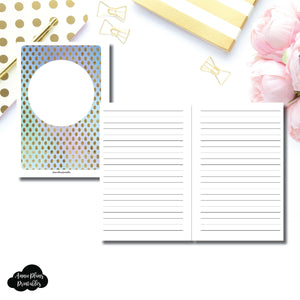 Personal Wide Rings Size | Hand Lettering/Calligraphy Practice Sheet Printable Insert ©