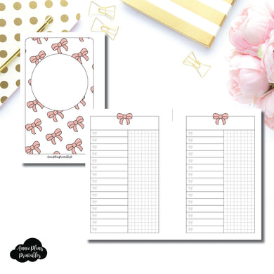 Pocket Rings Size | Fox & Pip Collaboration: List + Grid Column Printable Insert ©