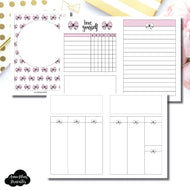 A6 TN Size | Undated Week on 2 Weeks Shell's Scribbles Collaboration Printable Insert ©
