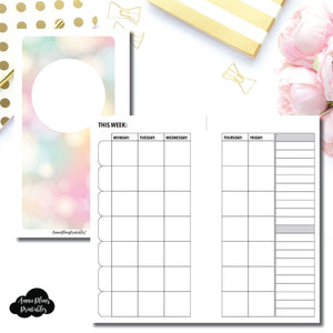 Personal Rings Size | Lesson Planner Printable Insert ©
