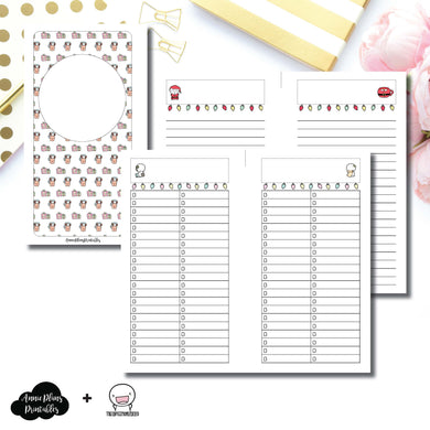 Personal Rings Size | TheCoffeeMonsterzCo Collaboration Holiday Notes & Lists Printable Insert ©