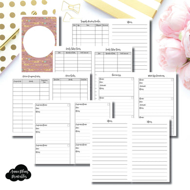 A6 Rings Size  | Shop Owner Printable Insert