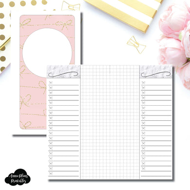 Personal Rings Size | List + Grid Collaboration Printable Insert