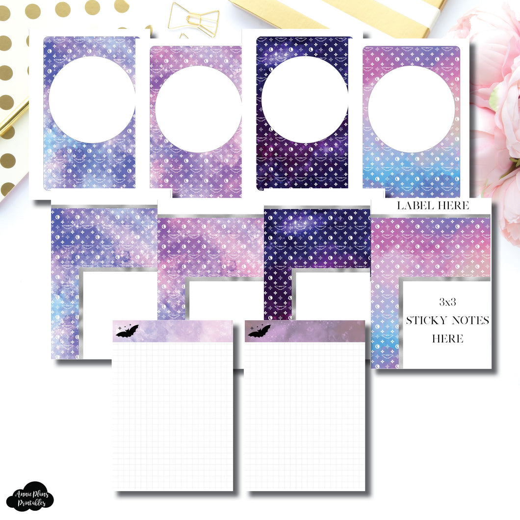A5 Wide Rings Size | Spooky Luxe Bundle Printable Insert