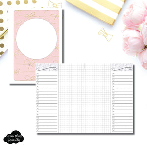 Personal Wide Rings Size | List + Grid Collaboration Printable Insert