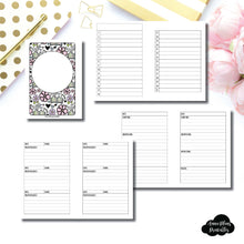 A6 Rings Size | Devotional Bundle Printable Inserts ©