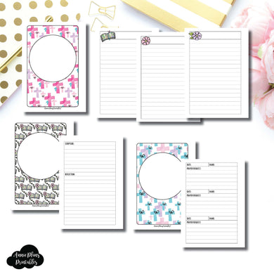 A6 Rings Size | Devotional Bundle Printable Inserts ©