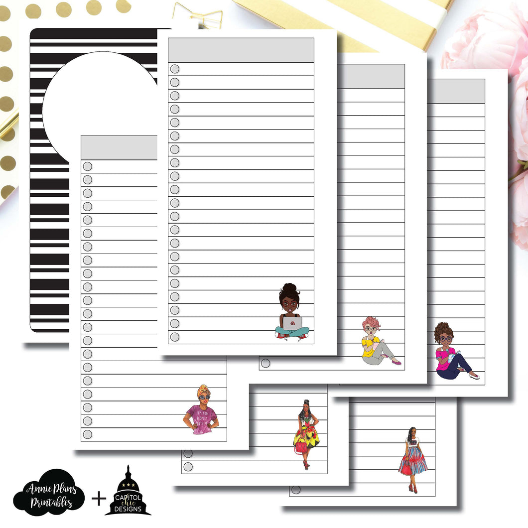 Personal Rings Size | Capital Chic Designs Collaboration LIST Printable Insert ©