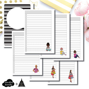 Personal Wide Rings Size | Capital Chic Designs Collaboration LIST Printable Insert ©