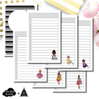 Pocket TN Size | Capital Chic Designs Collaboration LIST Printable Insert ©