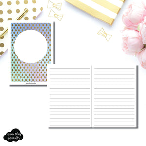 A6 TN Size | Hand Lettering/Calligraphy Practice Sheet Printable Insert ©