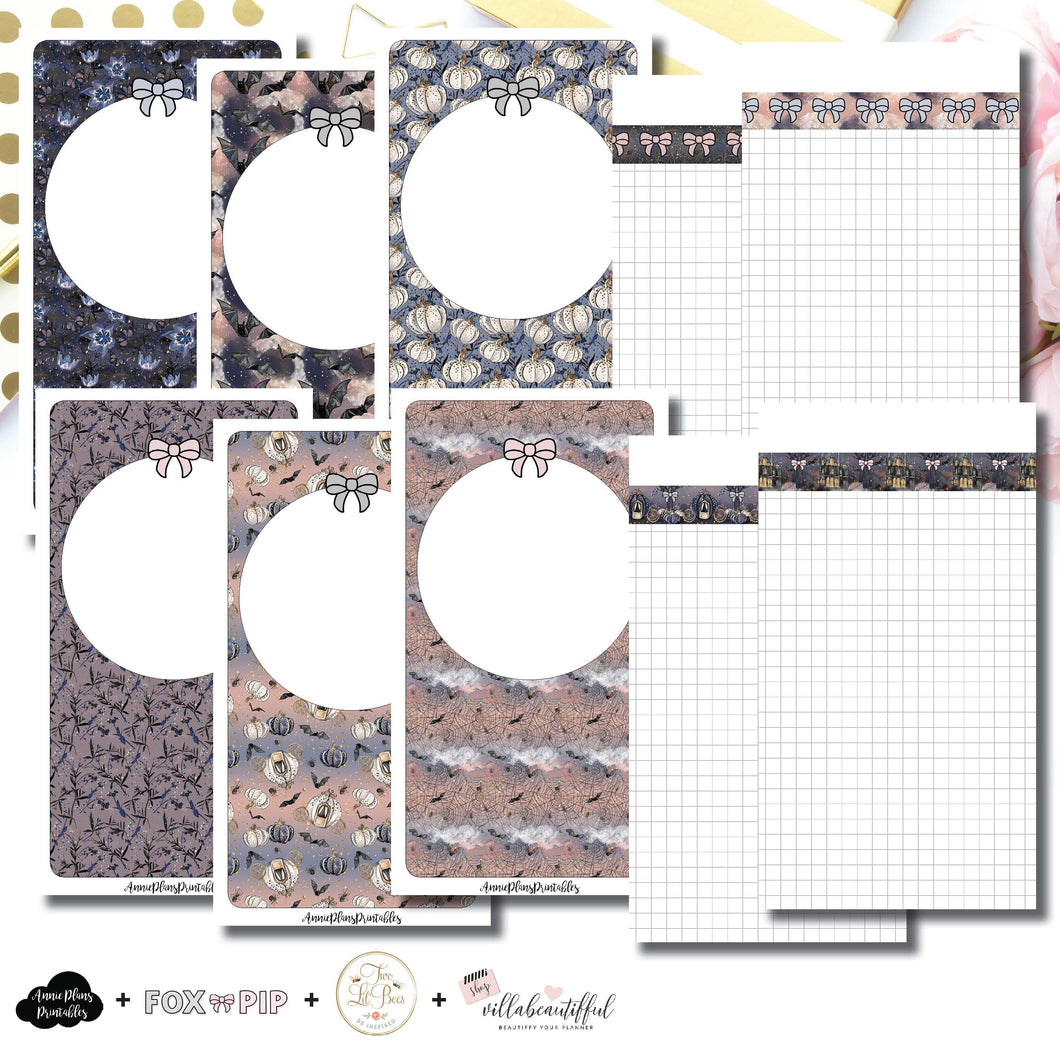 Personal TN Size | Blank Covers + Undated Grid Collaboration Printable Insert ©