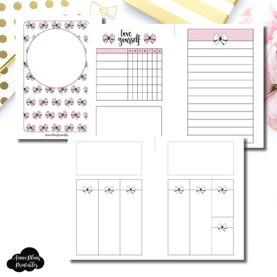 Pocket Rings Size | Undated Week on 2 Weeks Shell's Scribbles Collaboration Printable Insert ©