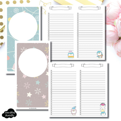 Standard TN SIZE | Happie Scrappie Collaboration Lists Printable Insert ©
