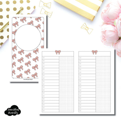 Personal TN Size | Fox & Pip Collaboration: List + Grid Column Printable Insert ©