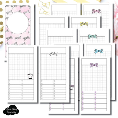 FC Rings Size | Undated Day on a Page or Project HappieScrappie Collaboration Printable Insert ©
