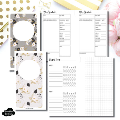 Personal Rings Size | Social Media Tracking Bundle Printable Insert ©
