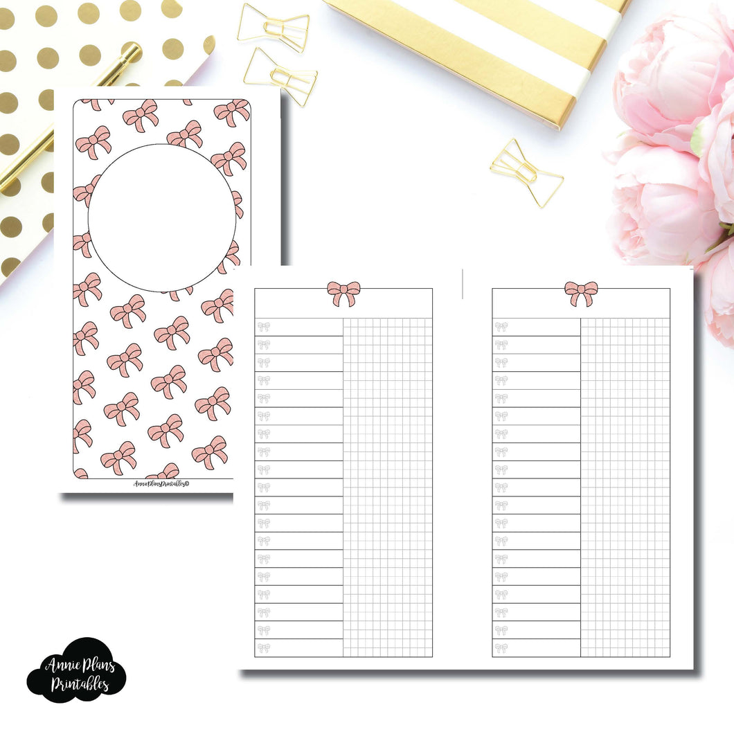 Personal Rings Size | Fox & Pip Collaboration: List + Grid Column Printable Insert ©