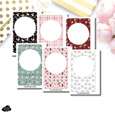 Pocket Rings Size | Holiday Themed Blank Printable Covers for Inserts ©