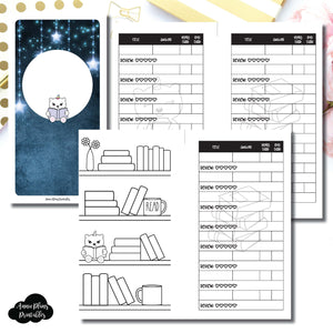 Personal Rings Size | SpotDrop Collaboration Reading Book Log Printable Insert ©