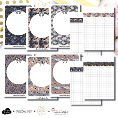 Passport TN Size | Blank Covers + Undated Grid Collaboration Printable Insert ©