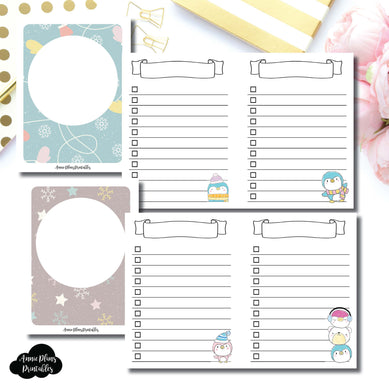 MICRO TN SIZE | Happie Scrappie Collaboration Lists Printable Insert ©