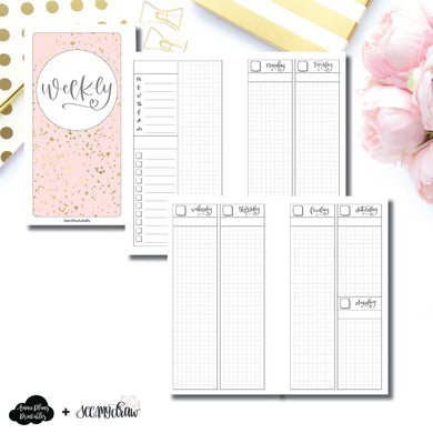 Personal Rings Size | SeeAmyDraw Undated Weekly Collaboration Printable Insert ©