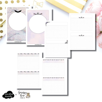 A6 Rings Size | Grumpy Bear Moon Child Collaboration Printable Insert ©