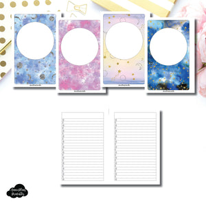 Mini HP SIZE | Blank Covers + Celestial Lists Printable Insert ©