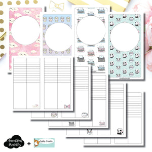 Personal TN Size | HappieScrappie Lists/Weekly Collaboration Printable Insert ©
