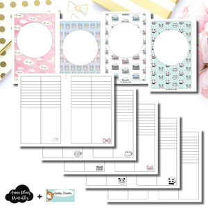 Mini HP Size | HappieScrappie Lists/Weekly Collaboration Printable Insert ©