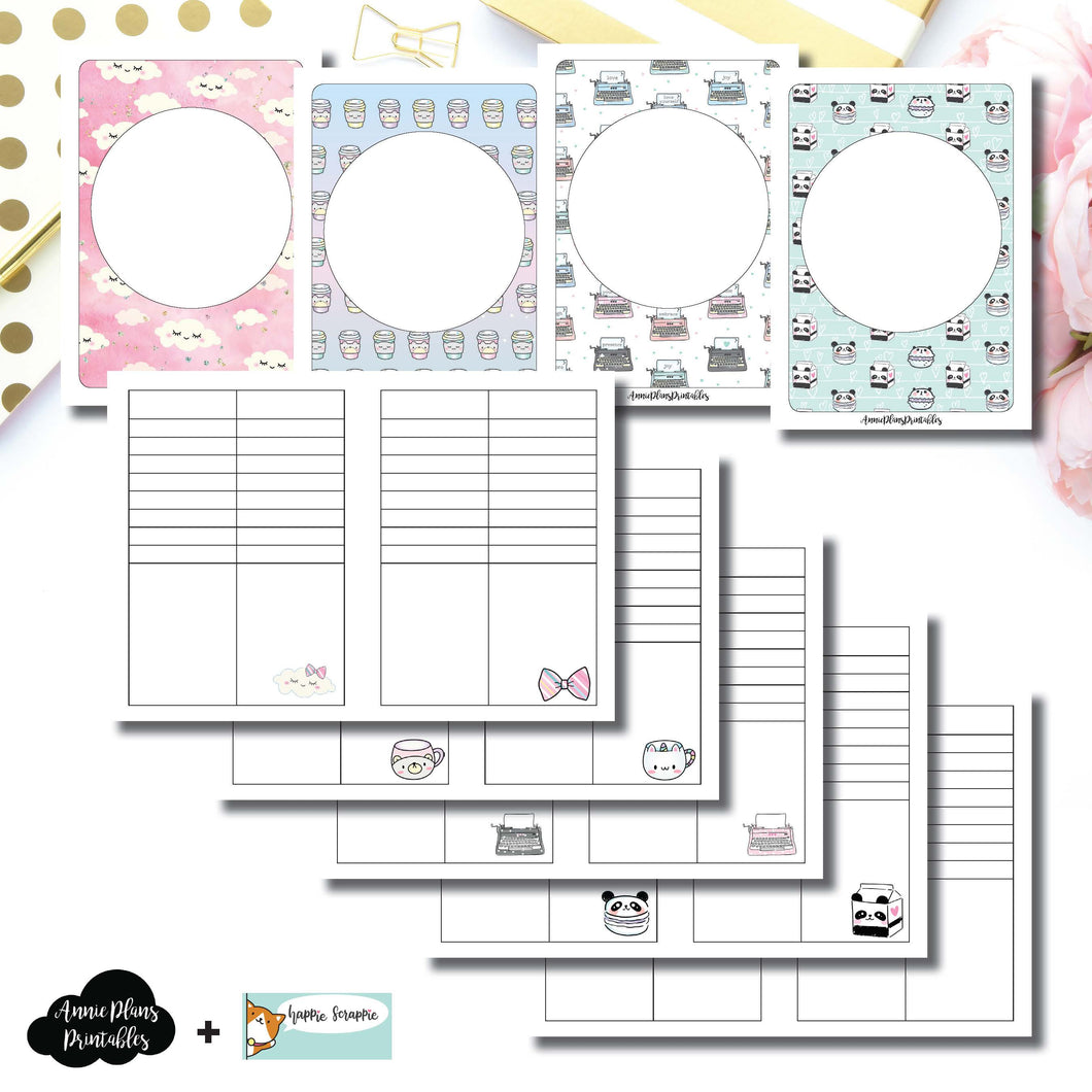 Passport TN Size | HappieScrappie Lists/Weekly Collaboration Printable Insert ©