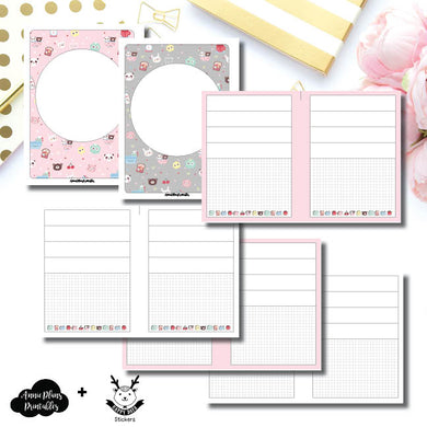 B6 Rings Size | New Weeks Horizontal Layout - HappyDaya Collaboration Printable Insert ©