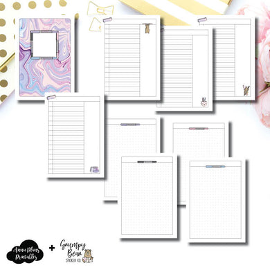 A5 Rings Size | Grumpy Bear 2.0 Collaboration Printable Insert ©
