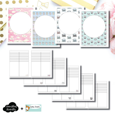 Classic HP Size | HappieScrappie Lists/Weekly Collaboration Printable Insert ©