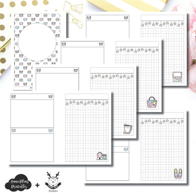 A6 Rings Size | HappyDaya Collaboration Printable Insert ©