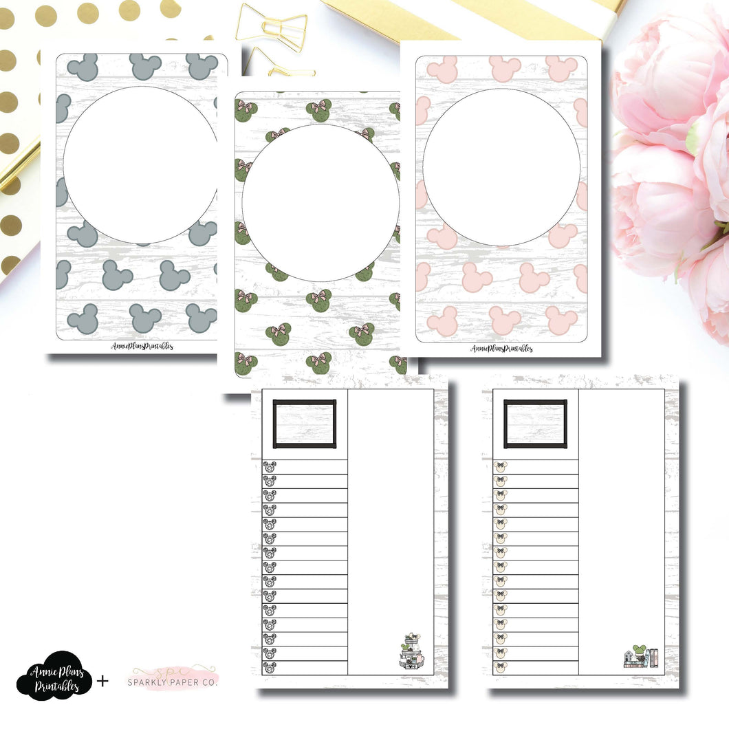 Pocket TN Size | Farmhouse Magic Daily Lists Printable Insert ©