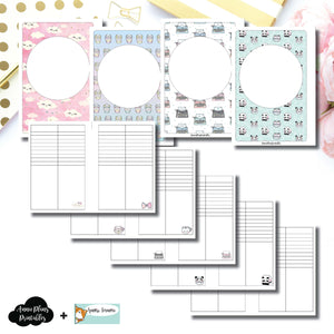 Personal Wide Rings Size | HappieScrappie Lists/Weekly Collaboration Printable Insert ©