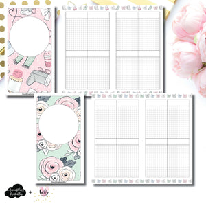 HWeeks Wide Size | Limited Edition HelloPetitePaper Collaboration Printable Inserts ©