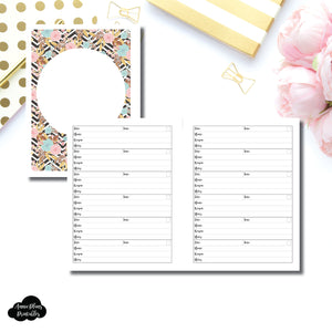 B6 Rings Size | Appointment Tracker Printable Insert ©
