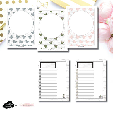 B6 Rings Size | Farmhouse Magic Daily Lists Printable Insert ©