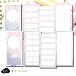 HWeeks Wide Size | Lists & Notes TwoLilBees Collaboration Bundle Printable Inserts ©