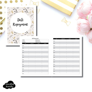 Classic HP Size | Debt Repayment Printable Insert ©