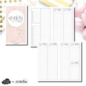 Personal TN Size | SeeAmyDraw Undated Weekly Collaboration Printable Insert ©