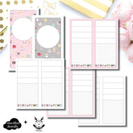 HWeeks Wide Size | New Weeks Horizontal Layout - HappyDaya Collaboration Printable Insert ©
