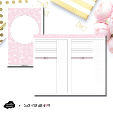 Cahier TN Size | OnceMoreWithLove Anniversary Collaboration Printable Insert ©