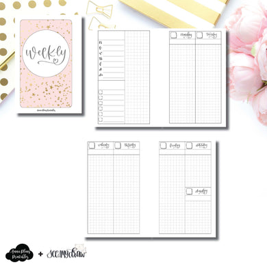 Pocket Rings Size | SeeAmyDraw Undated Weekly Collaboration Printable Insert ©