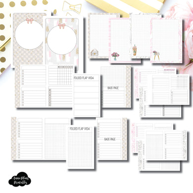 Micro HP Size | Weekly/Grid Fold Over Bundle Printable Insert ©