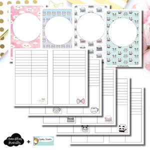 Pocket TN Size | HappieScrappie Lists/Weekly Collaboration Printable Insert ©